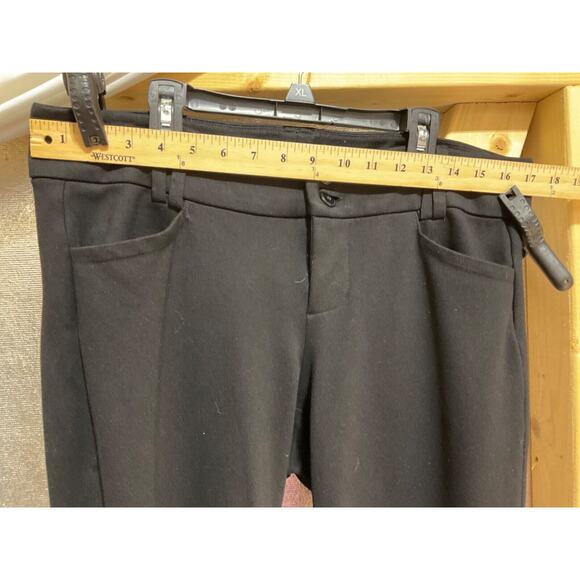 Torrid Black Dress Pants 12S 35"W 30"L 10" Rise Stretchy Comfort - Picture 3 of 6